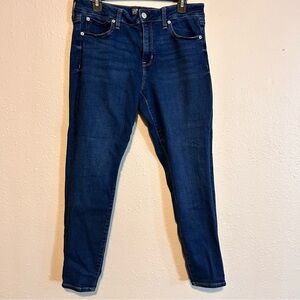 GAP Women's Dark Blue Ankle Jeans